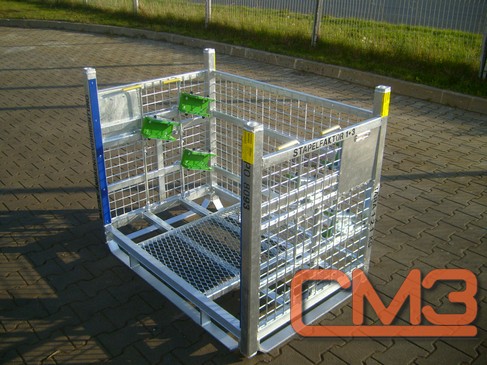 CM3 contenitori Galvanized